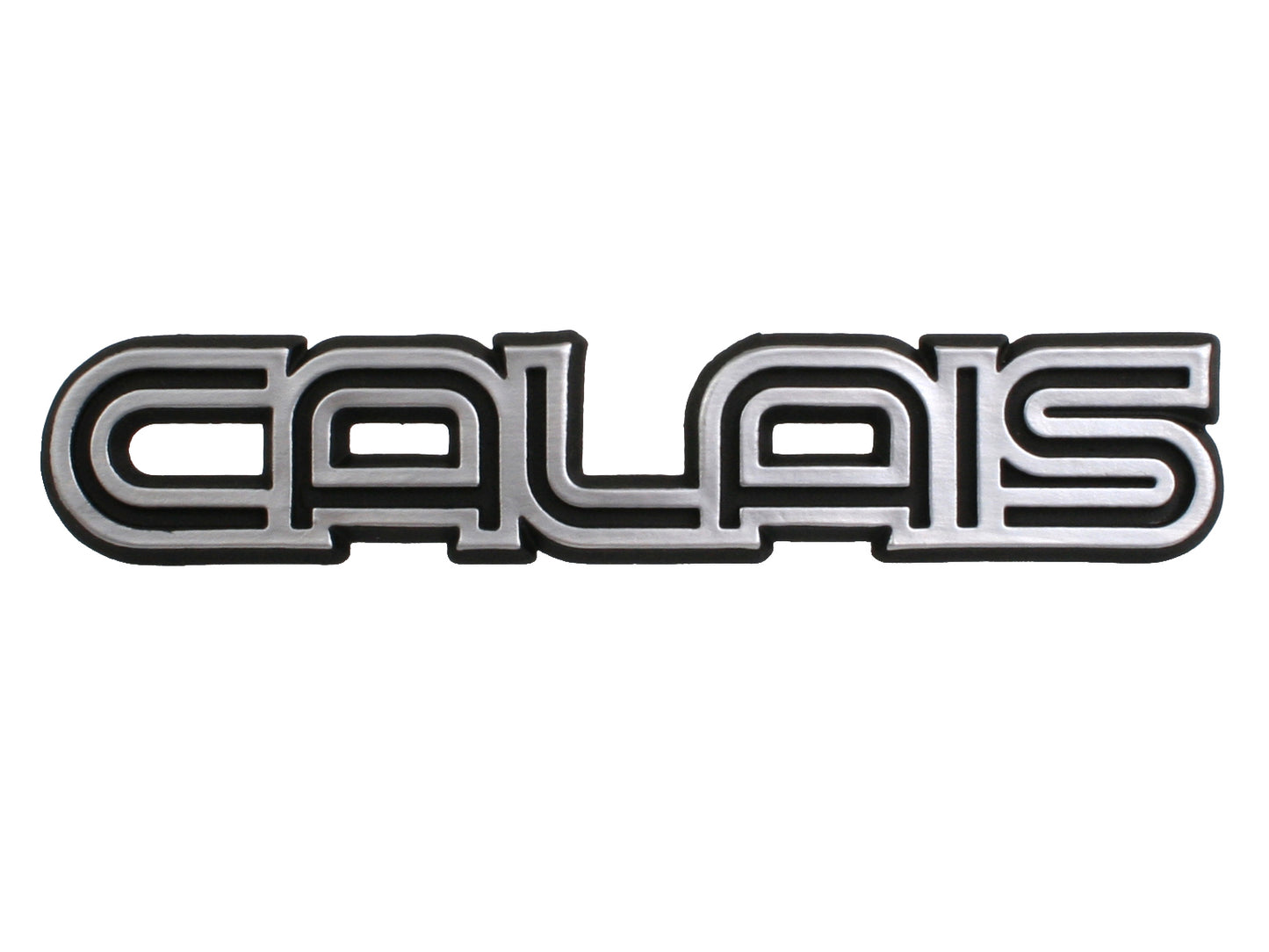 Holden Commodore -CALAIS- Badge  VL Centre Garnish (with mounting pins) emblem - B1116P