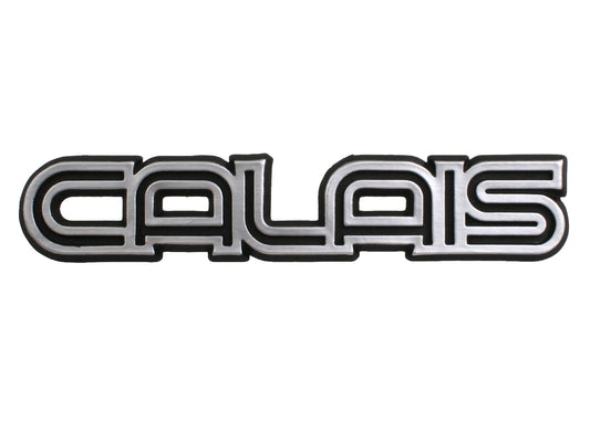 Holden Commodore -CALAIS- Badge  VL Centre Garnish (with mounting pins) emblem - B1116P