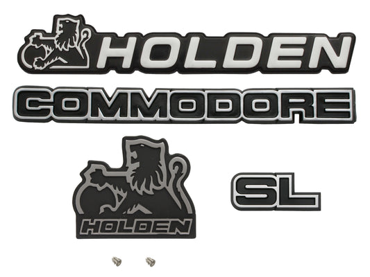 Badge Kit VL Commodore SL V8 - VLBK3