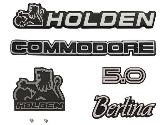 Badge Kit VL Commodore Berlina V8 - VLBK9