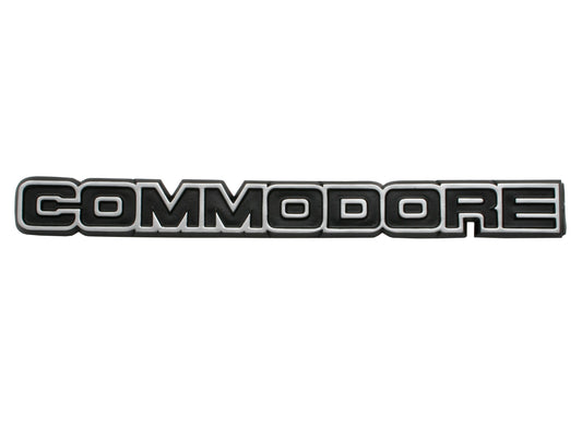 Badge "Commodore" VK VL Commodore Bootlid & Tailgate - B1114