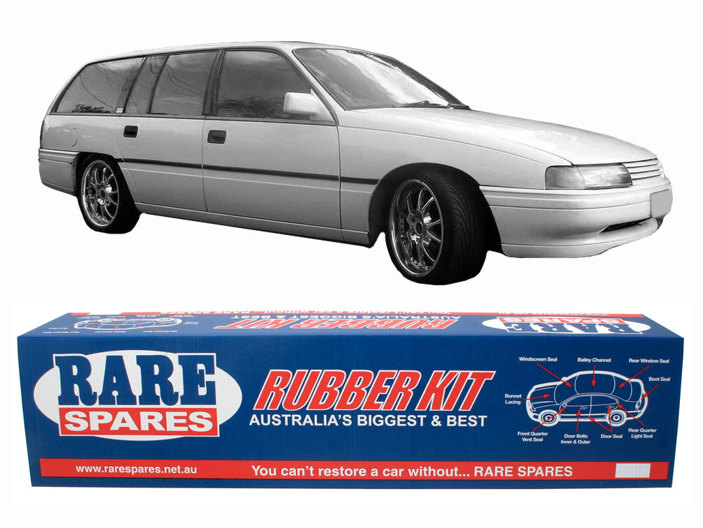 Body Rubber Kit VN Commodore Station Wagon Grey - VN3