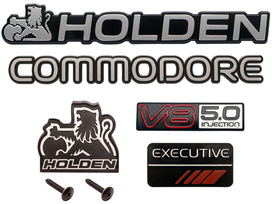 Badge Kit VN Commodore Executive V8 - VNBK2