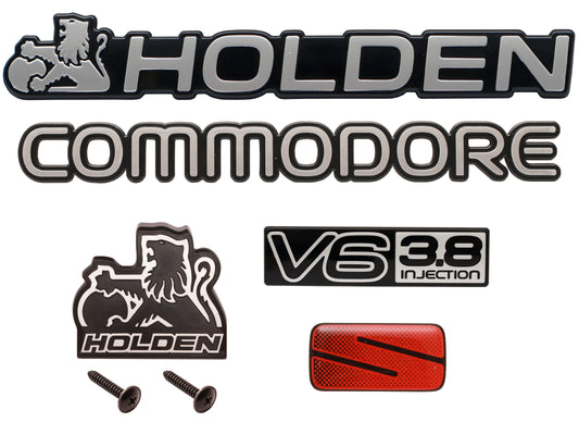 Badge Kit VN Commodore "S" Pack V6 - VNBK8