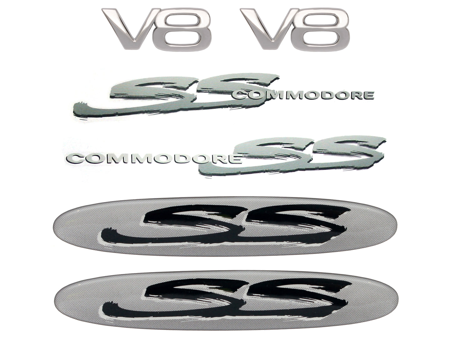 Badge Kit VT Commodore SS 5.0 Litre Series 1 - VTBK4