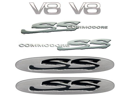Badge Kit VT Commodore SS 5.0 Litre Series 1 - VTBK4