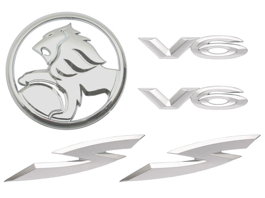 Badge Kit VY Commodore V6 "S" Pack - VYBK2