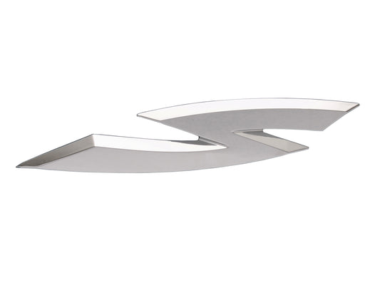 Badge "S" Chrome Boot Lid & Rear Doors VY Comm S - B1239