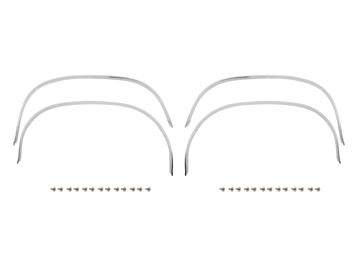 Wheel Arch Moulding Kit XA XB Coupe Stainless - WA2000