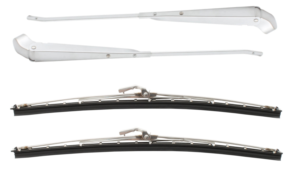 Wiper Arms & Blades Kit XR XT XW XY GT (4 Pcs) - WB2001