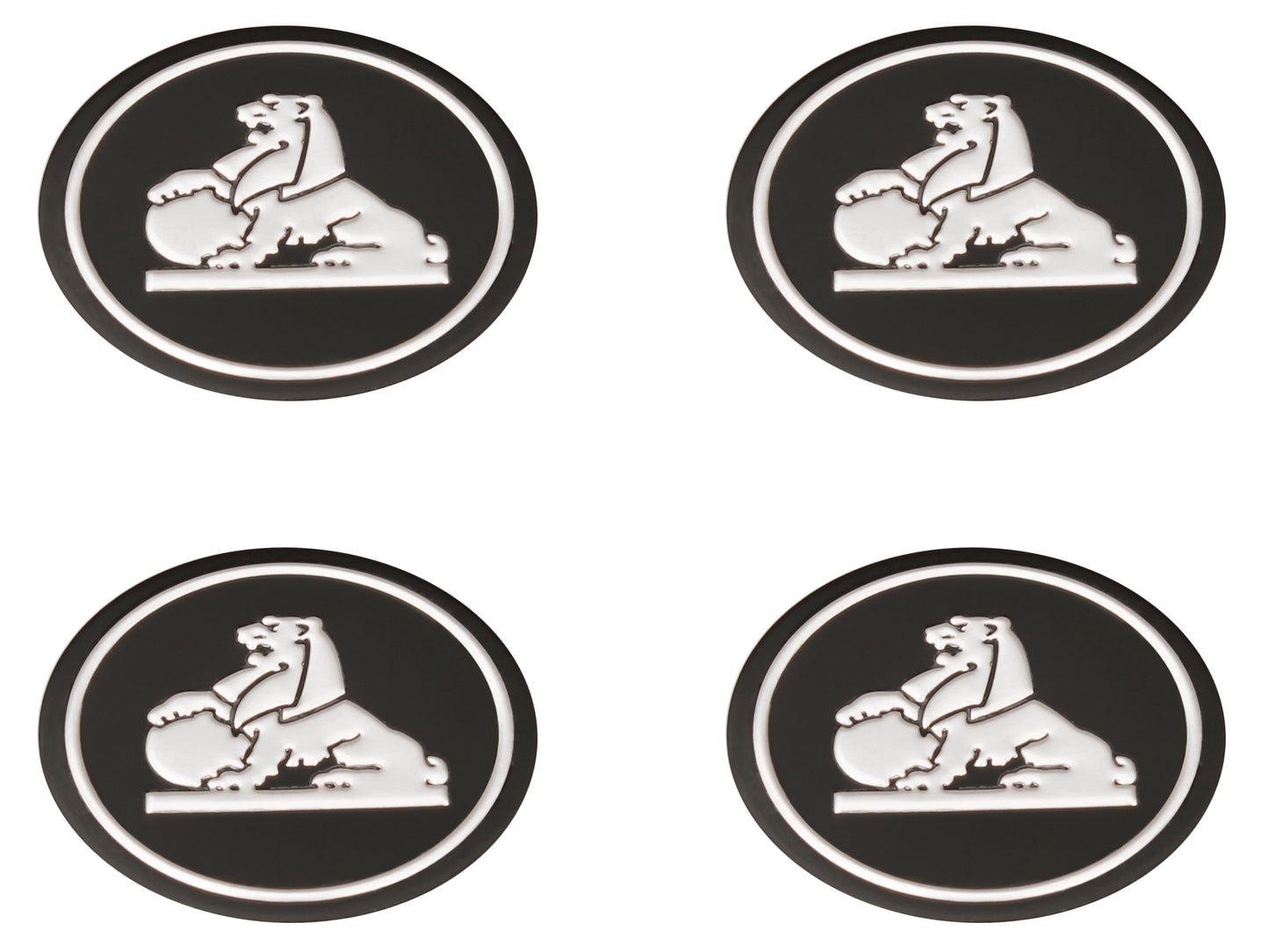 Decal Wheel Cap Early HQ GTS Road Wheel (Kit Of 4) - WC1003