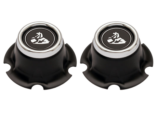 Wheel Centre Cap (Black) Torana LJ (Pair) - WC1008