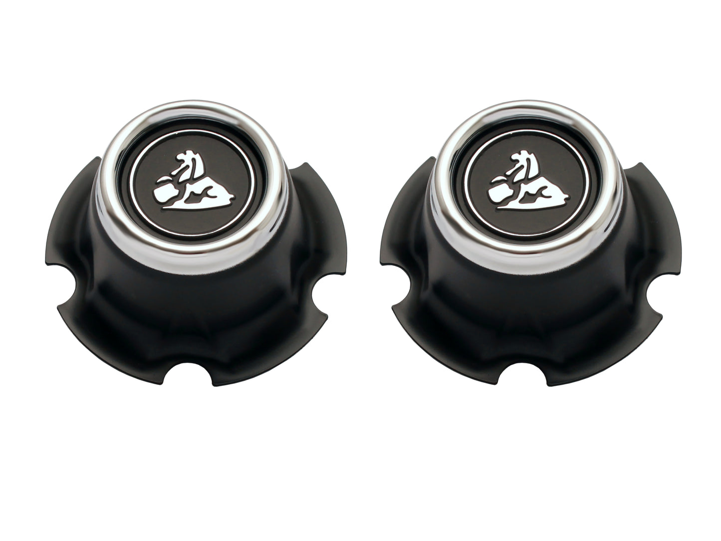 Wheel Centre Cap (Black) Torana LJ (Pair) - WC1008