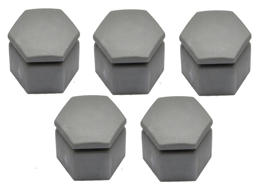Wheel Cap Nut Cover Kit Plastic (Silver) VT VX VY VZ (5) - WC1017