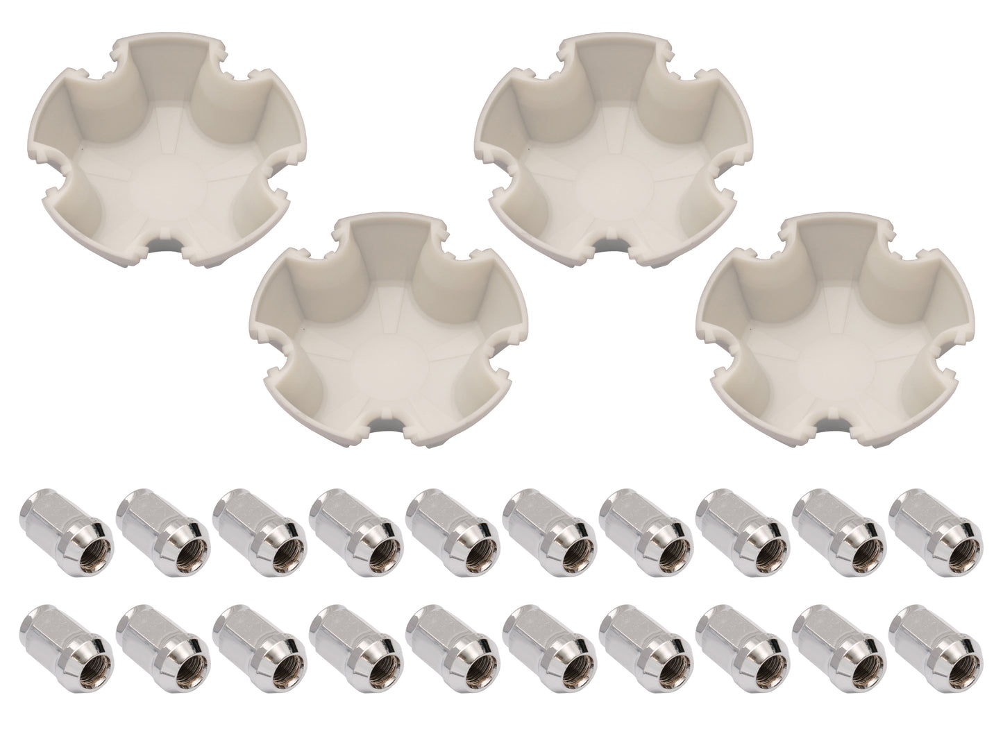 Centre Cap & Nut Kit VB VC VH VK VL VN ZP VR VS VT VX VY VZ 15" Steel Wheel - WCCNVBVZ