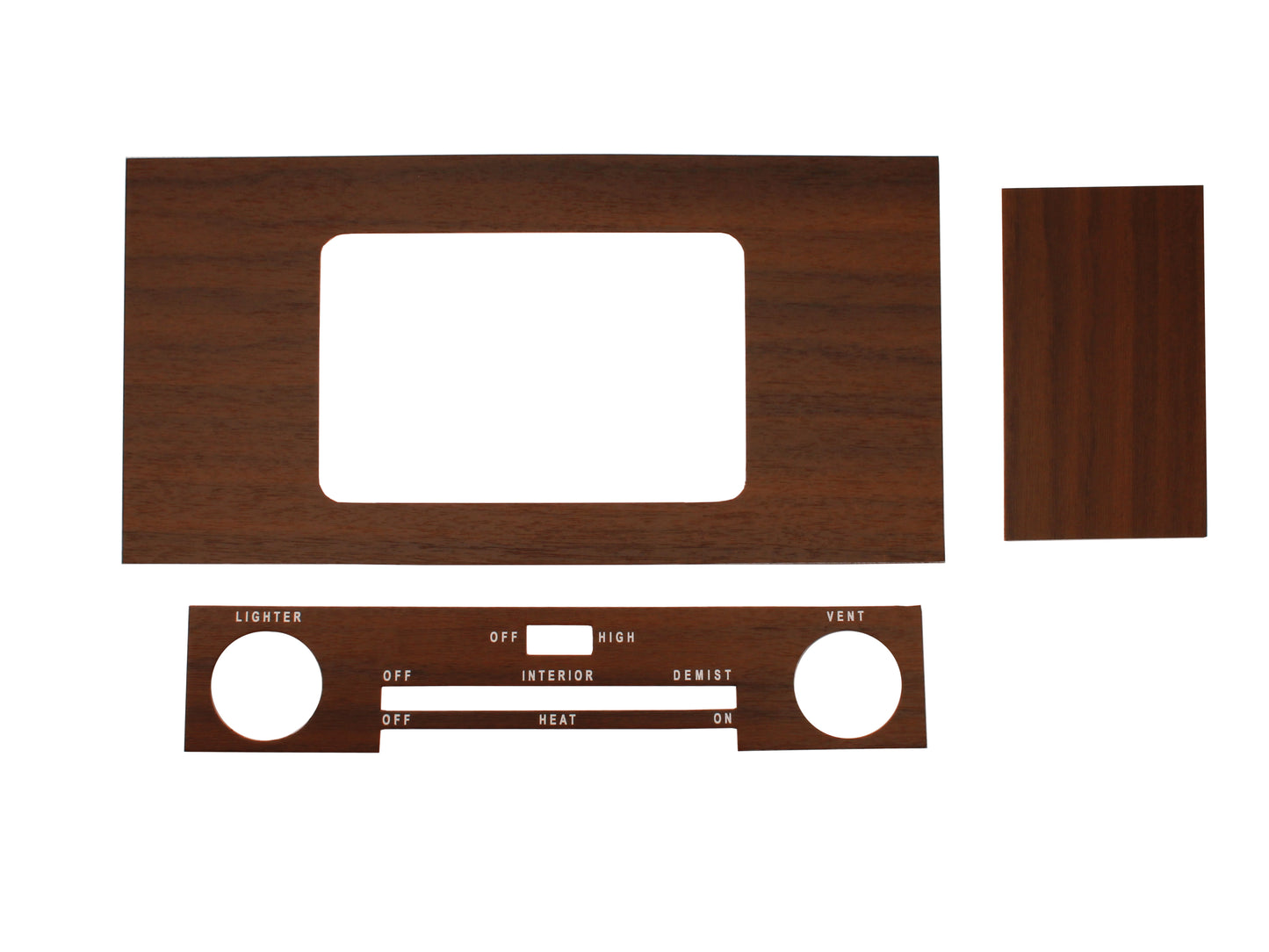 Heater Panel Kits HK 3 Piece Insert Blackwood - WG1006