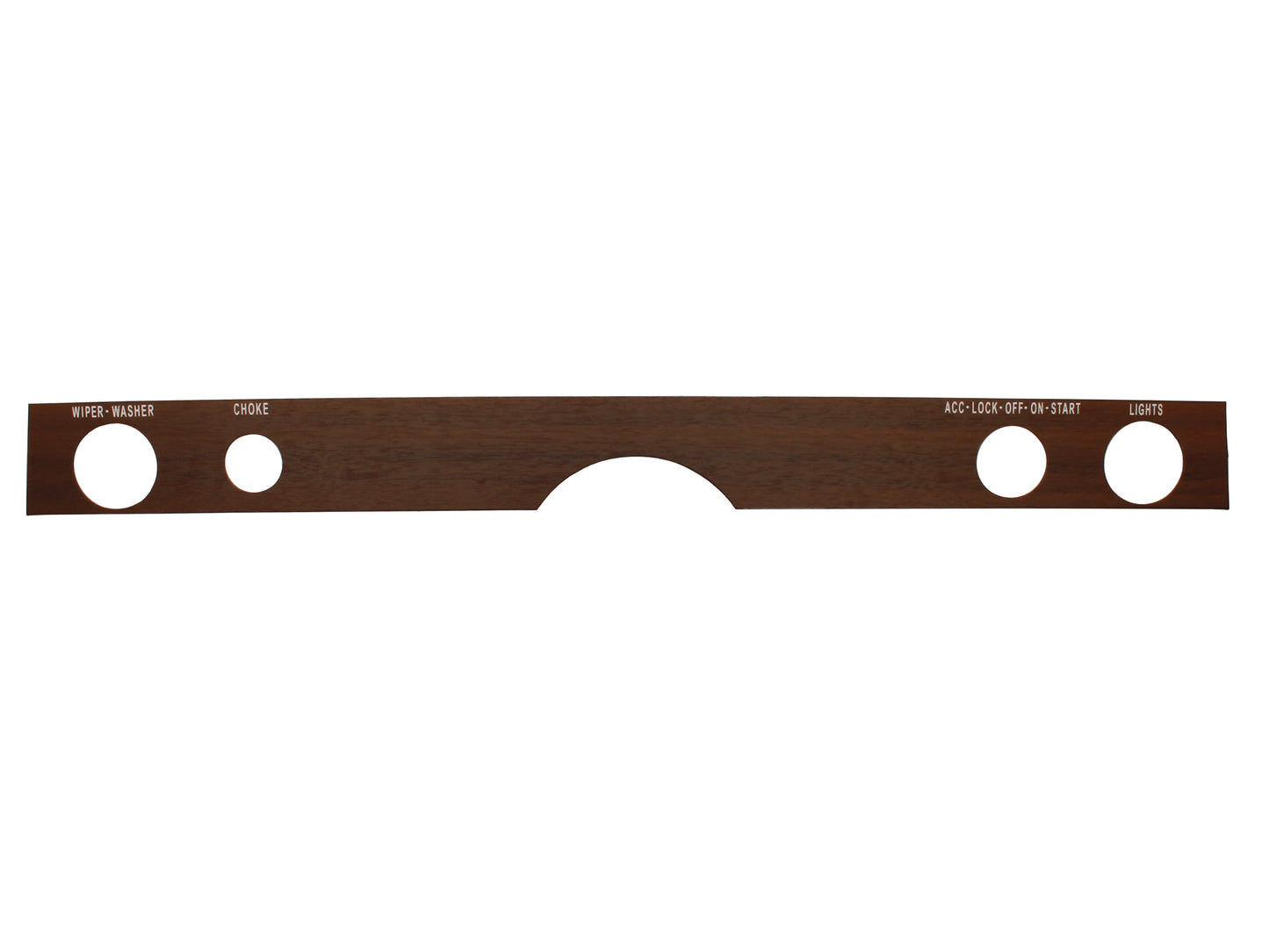 Instrument Strip HK With Choke Blackwood - WG1009