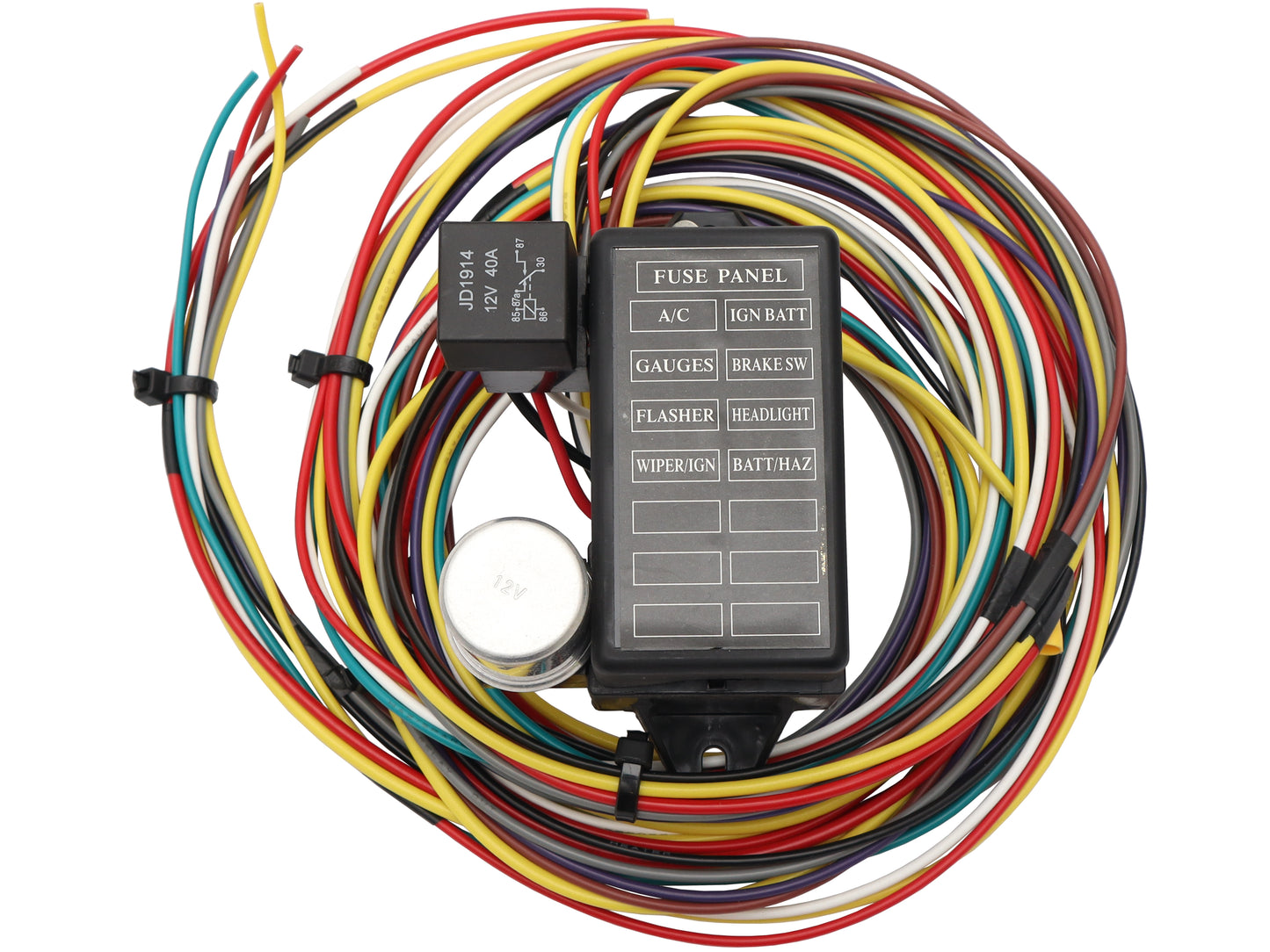 Universal Wiring Harness Loom 8 Circuit - WK0001