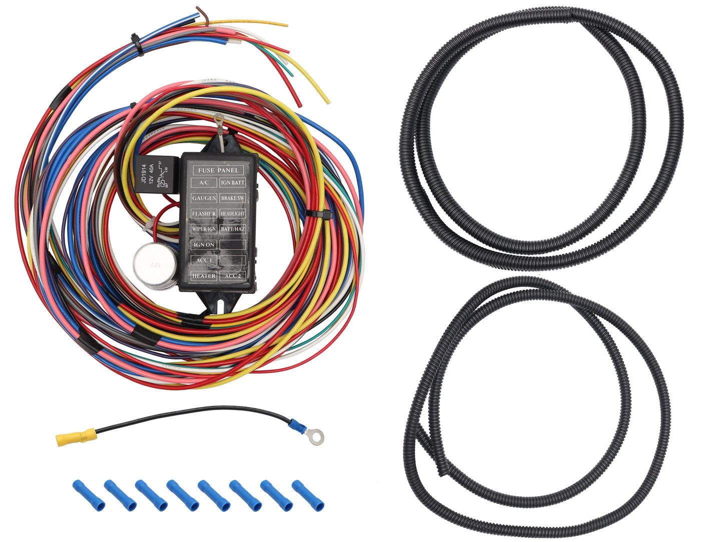 Universal Wiring Harness Loom 12 Circuit - WK0002
