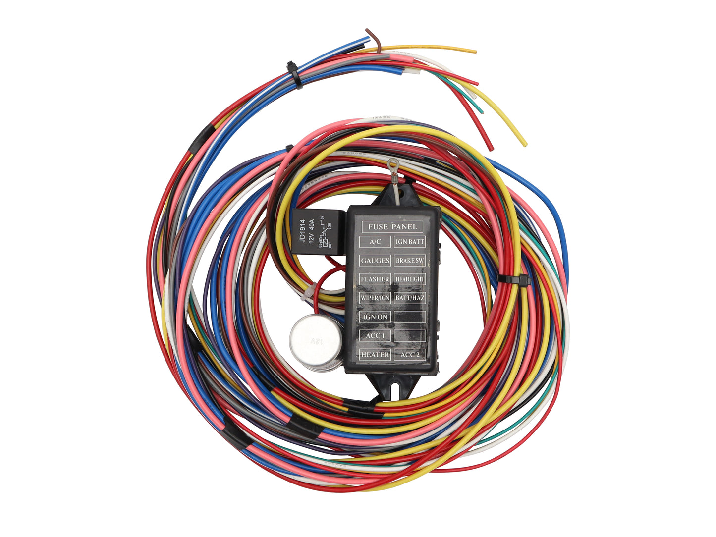 Universal Wiring Harness Loom 12 Circuit - WK0002