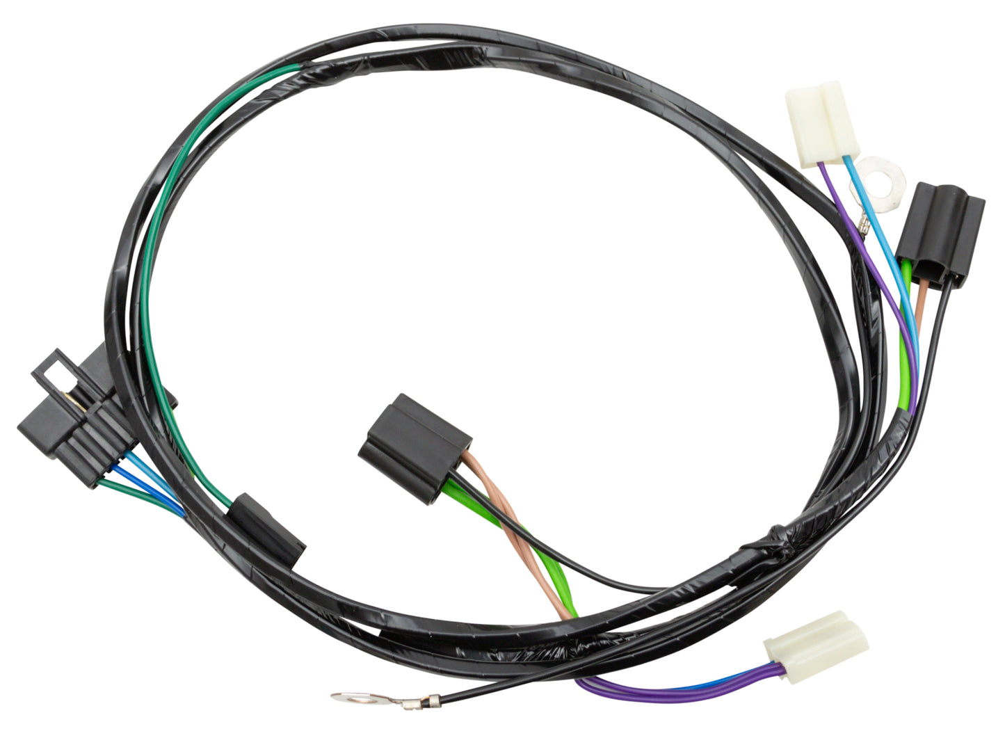 Single Headlight & Horn Wiring Loom Harness HX HZ - WK1006