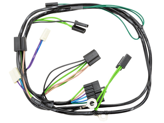 Twin Headlight & Horn Wiring Loom/Harness HX HZ Suit H4 & H1 Upgrade - WK1007