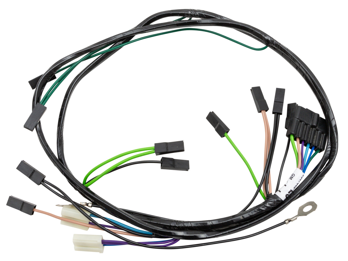 Twin Headlight & Horn Wiring Loom/Harness HZ H1 Hi Low - WK1008