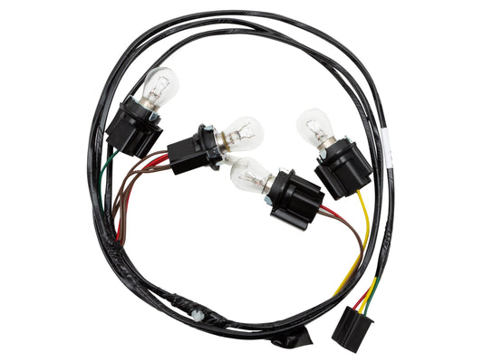 Tail Light Loom Harness Plugs Wiring & Globes HJ Sedan - WK1042