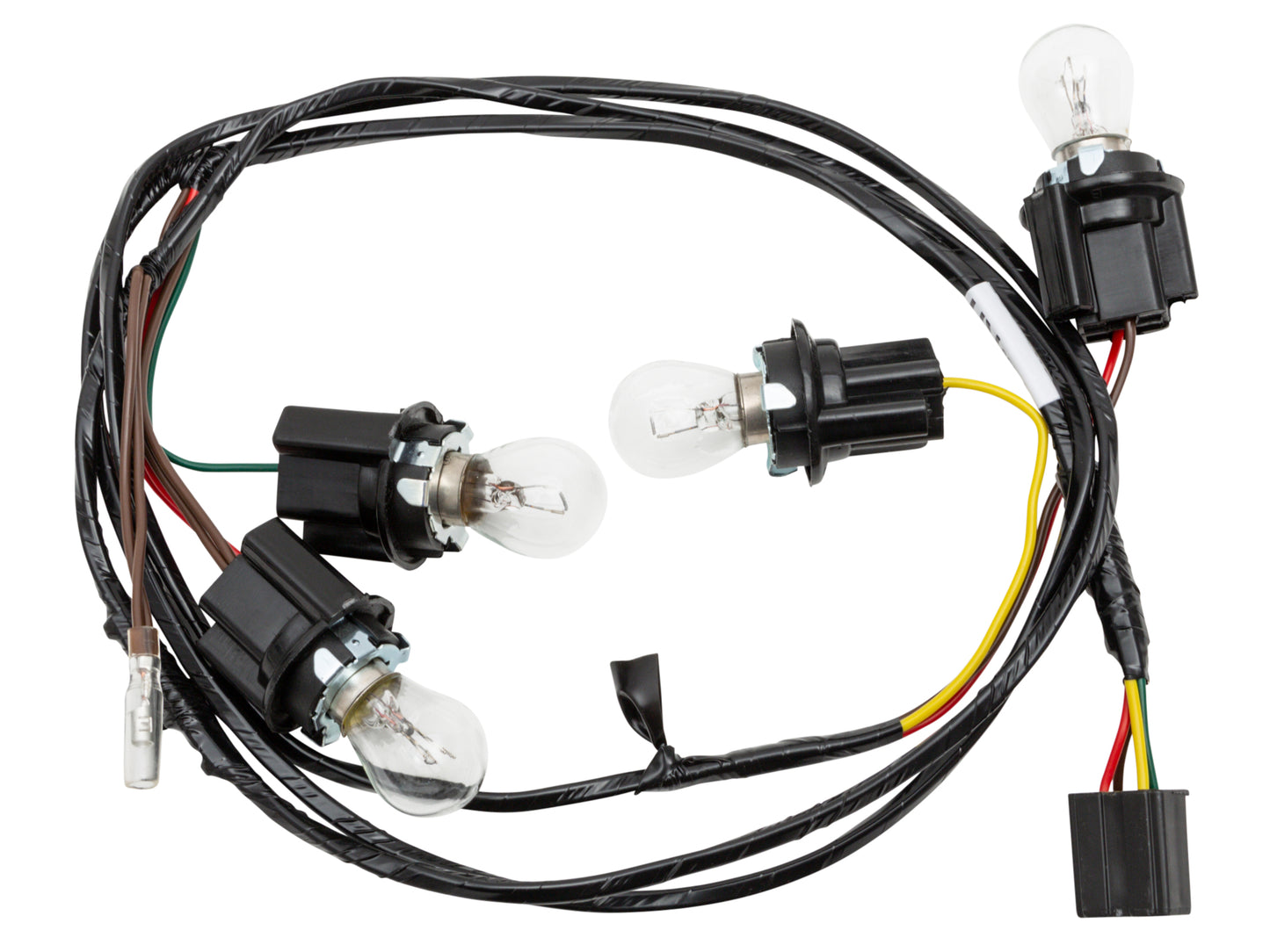 Tail Light Loom Harness Plugs Wiring & Globes HX HZ Sedan Ex Statesman - WK1043