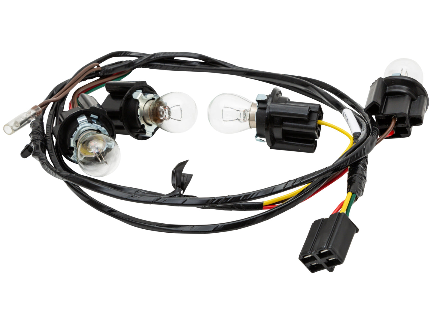 Tail Light Loom Harness Plugs Wiring & Globes HX HZ Sedan Ex Statesman - WK1043