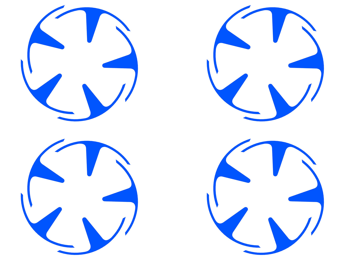 Paint Mask GTS Rally Wheel HQ HJ HX HZ (Does 4 Wheels) - WM1100