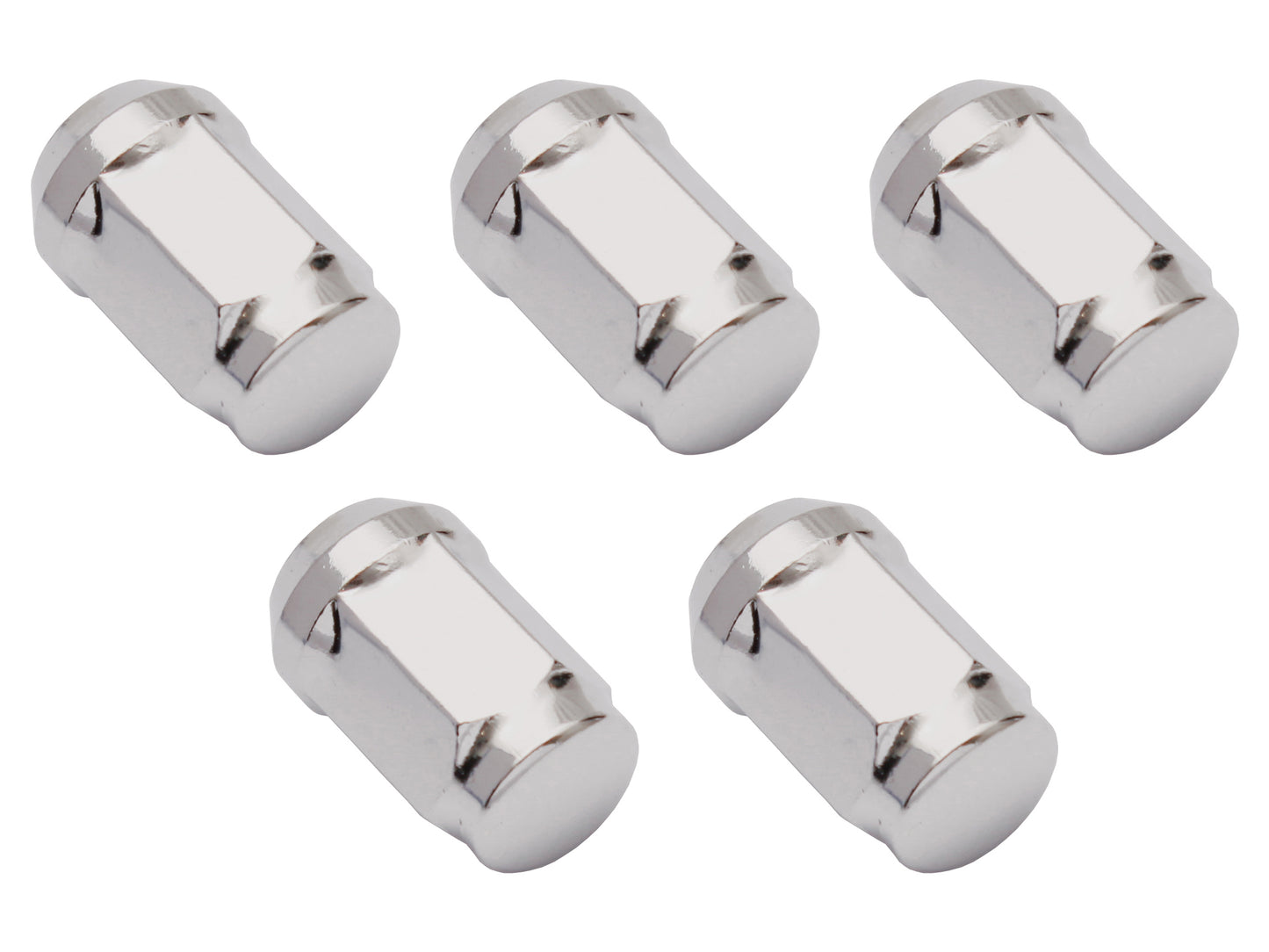Wheel Nut Kit VB VC VH VK VL VN VP VR VS VX VY VZ Commodore Chrome Bulge Nut (5) - WN10075