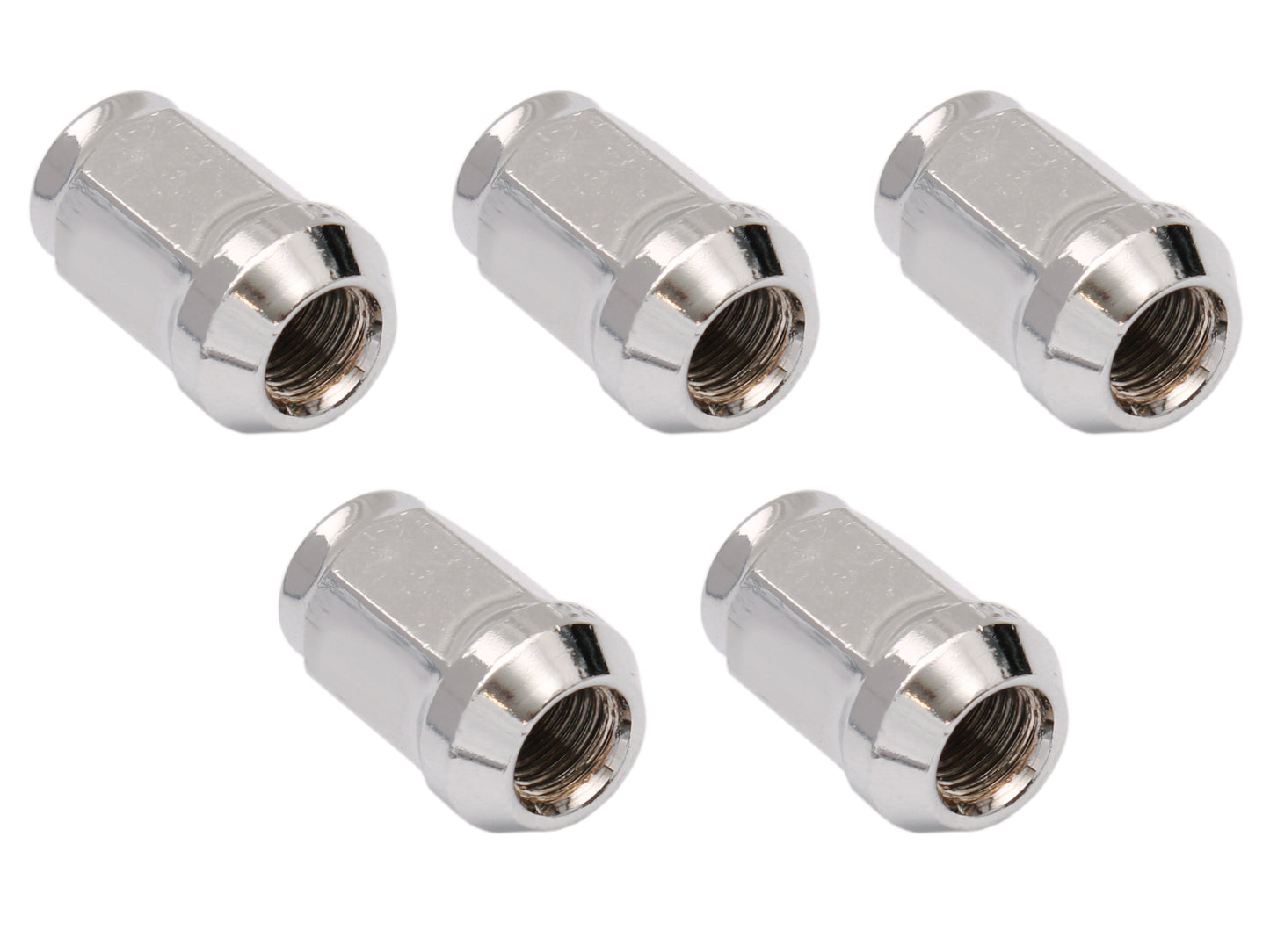 Wheel Nut Kit VB VC VH VK VL VN VP VR VS VX VY VZ Commodore Chrome Bulge Nut (5) - WN10075