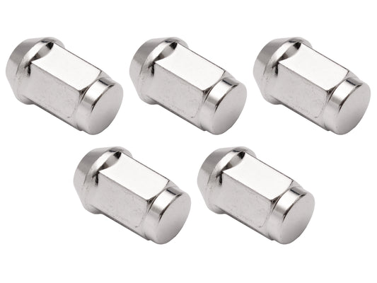 Wheel Nut Kit Holden 7/16" Chrome Bulge (5) - WN10095