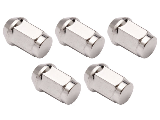 Wheel Nut Kit Ford 1/2" Chrome Bulge (5) - WN20045