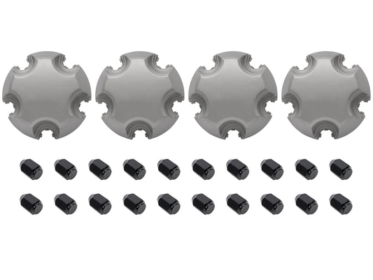 Centre Cap & Nut Kit BT1 VB VC VH VK VL VN VP VR VS VT VX VY VZ Commodore - WNCC10125