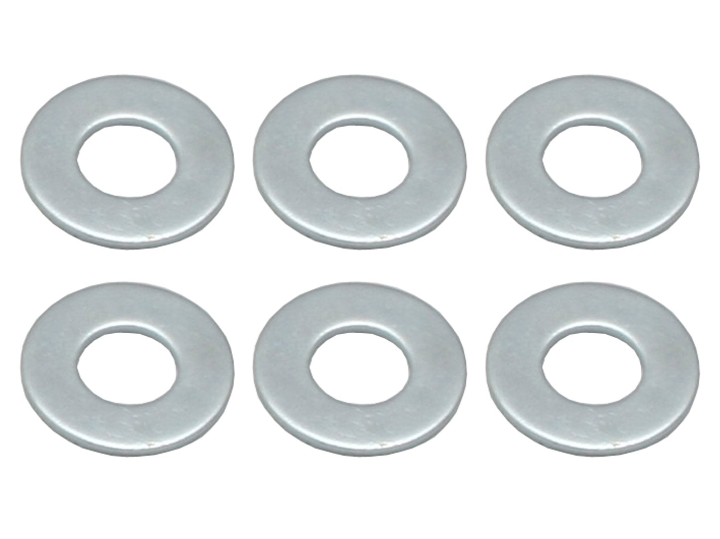 Universal Washers Plain 3/8" X 7/8" Zinc Plated 6 Pcs - WP0007