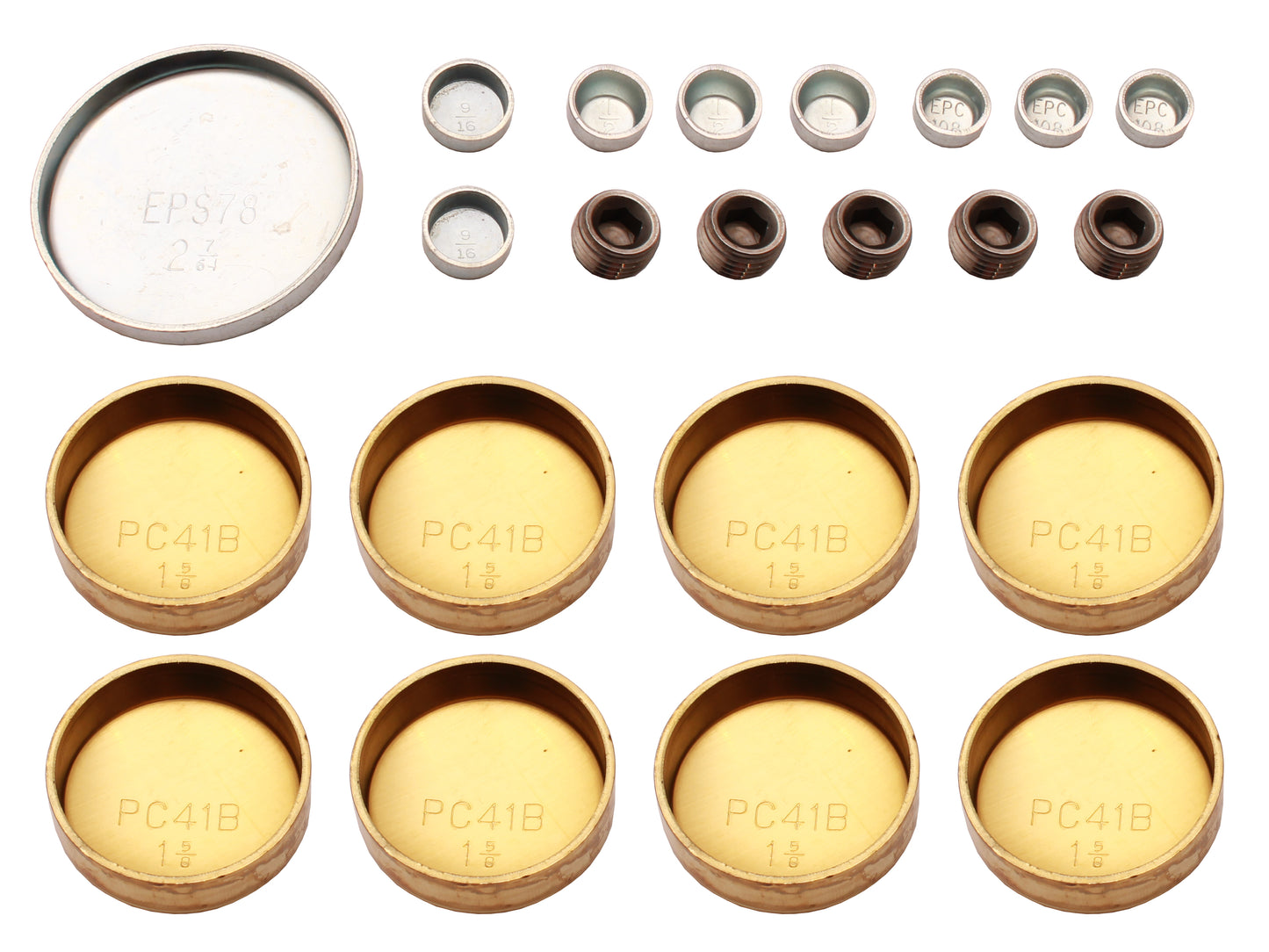 TFI Welsh Plug Kit Chev V8 Small Block - WPK350