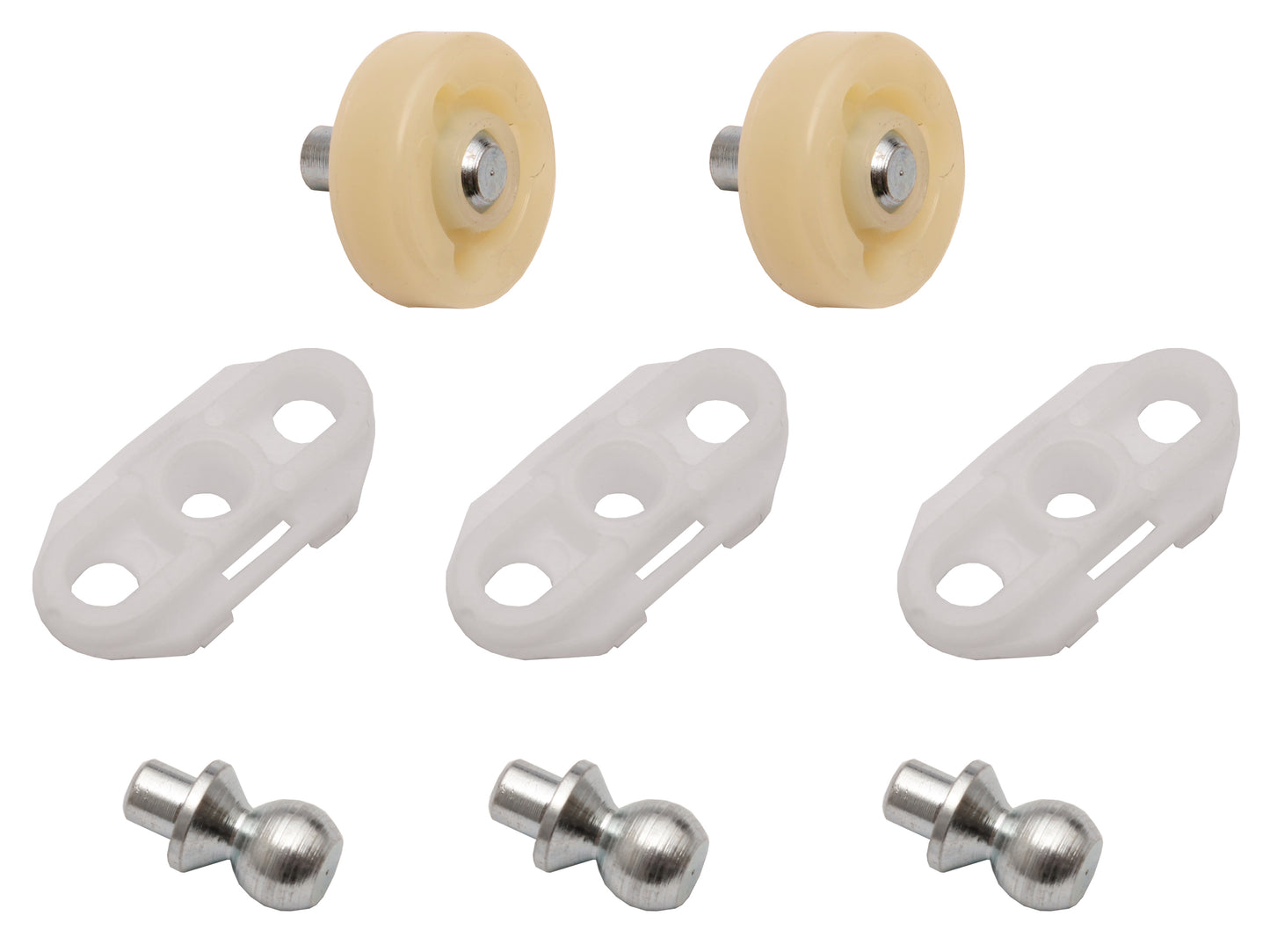 Window Regulator Replacement Slider & Lifter Roller Repair Kit HQ HJ Holden - WRK1008