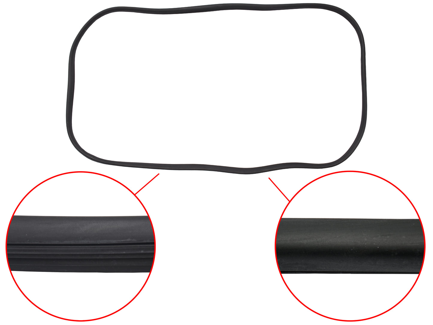 Windscreen Seal HD HR Standard No Mould - WSF109A