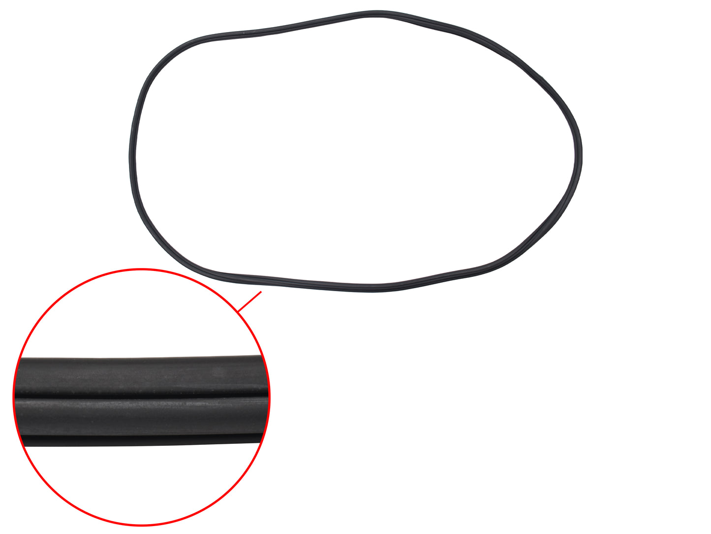 Windscreen Seal Gemni TX-TG Wagon SL,SLX,SLE Sedan, TE TF Gipsy - WSF111C