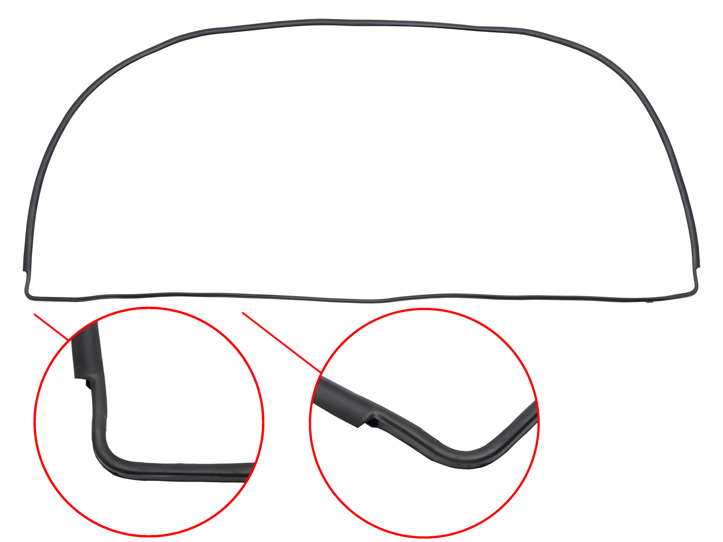 Windscreen Moulding Front VN VG VP VQ VR VS Commodore - WSF118