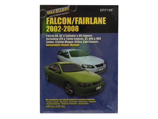 Workshop Manual BA BF Ford Falcon - WSMBA-BF