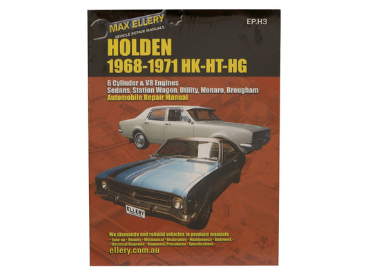 Workshop Manual HK HT HG 6 & 8 Cyl - WSMHK-HG