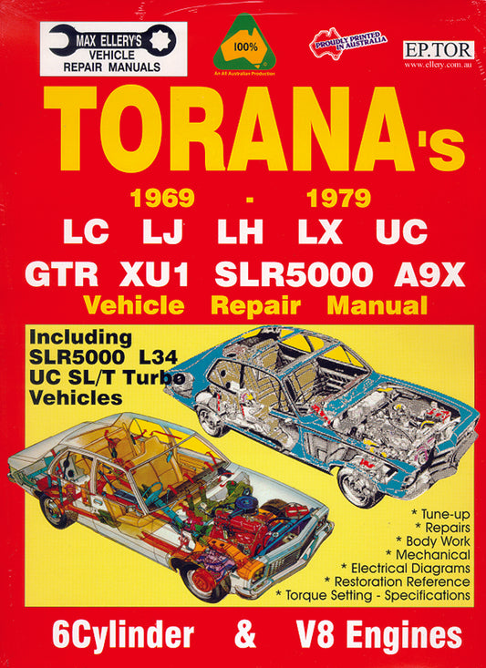 Workshop Manual LC LJ LH LX UC- 6 & 8 Cyl - WSMLC-LX