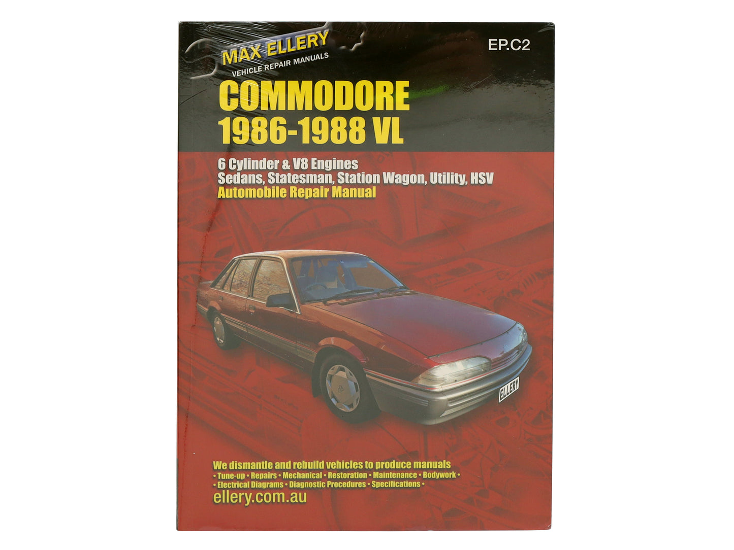 Workshop Manual VL 6 & 8 Cyl Commodore - WSMVL