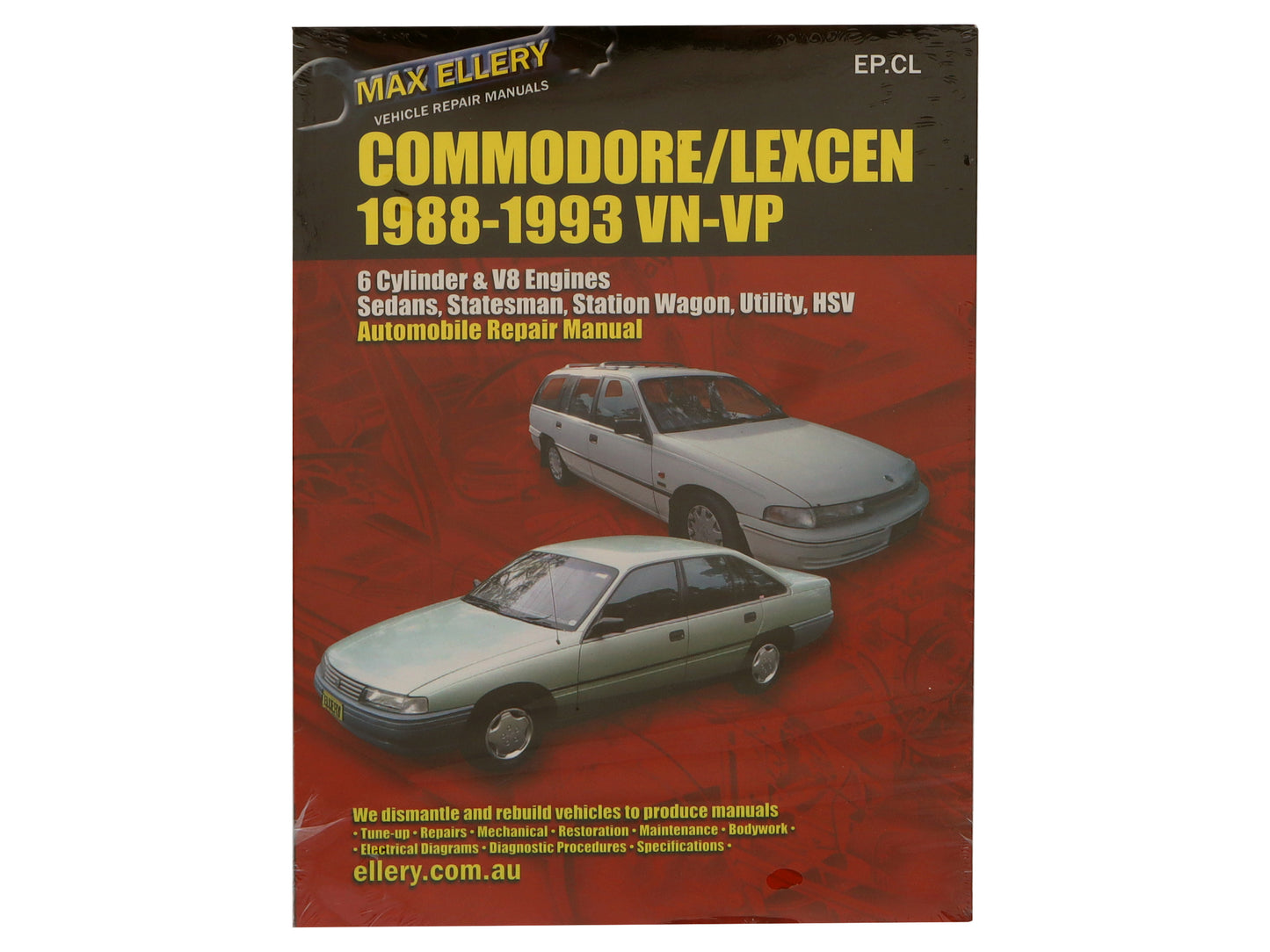 Workshop Manual VN VP 6 & 8 Cyl Commodore - WSMVNVP