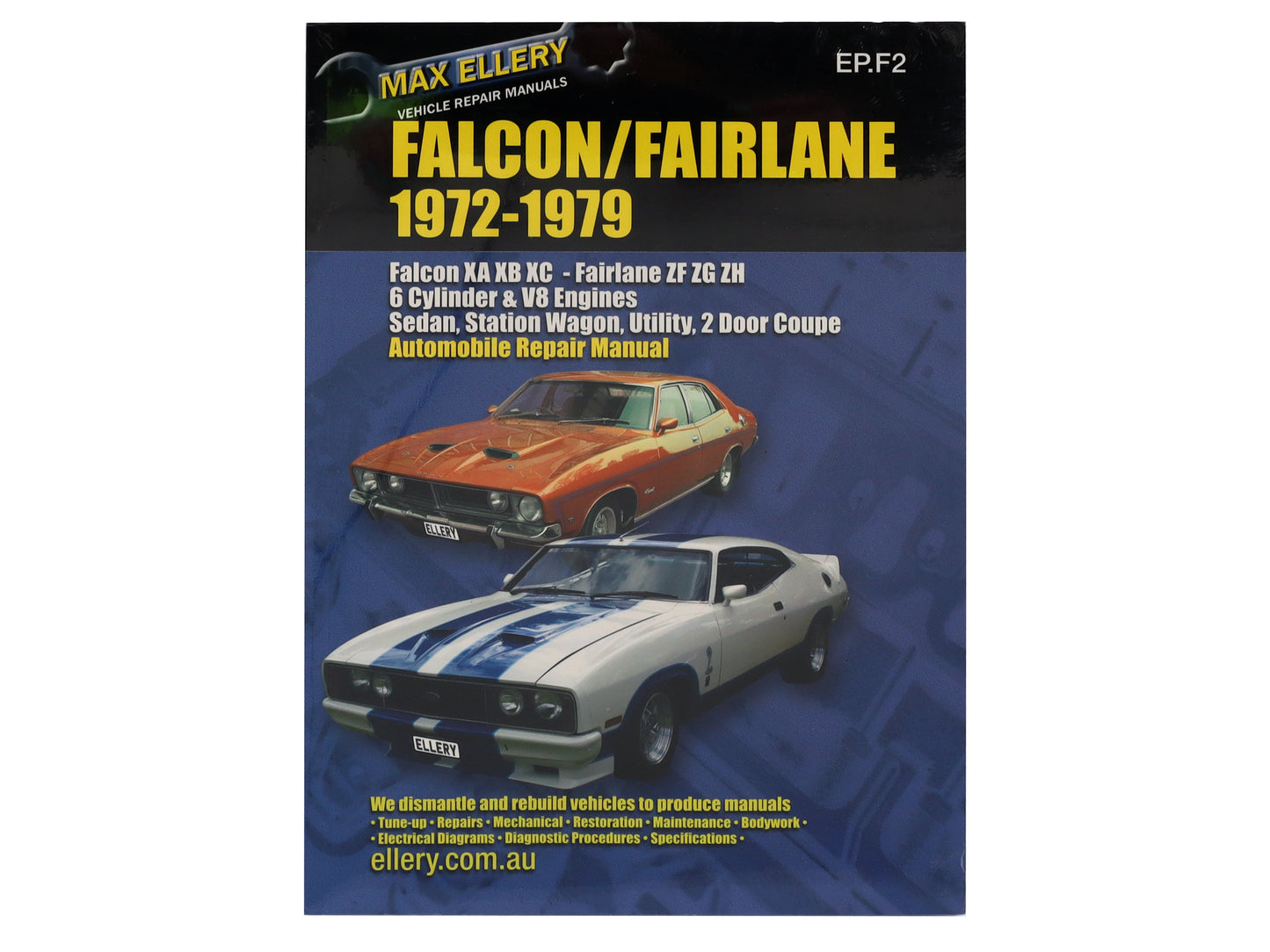 Workshop Manual XA XB XC 6 & 8 Cyl - WSMXA-XC