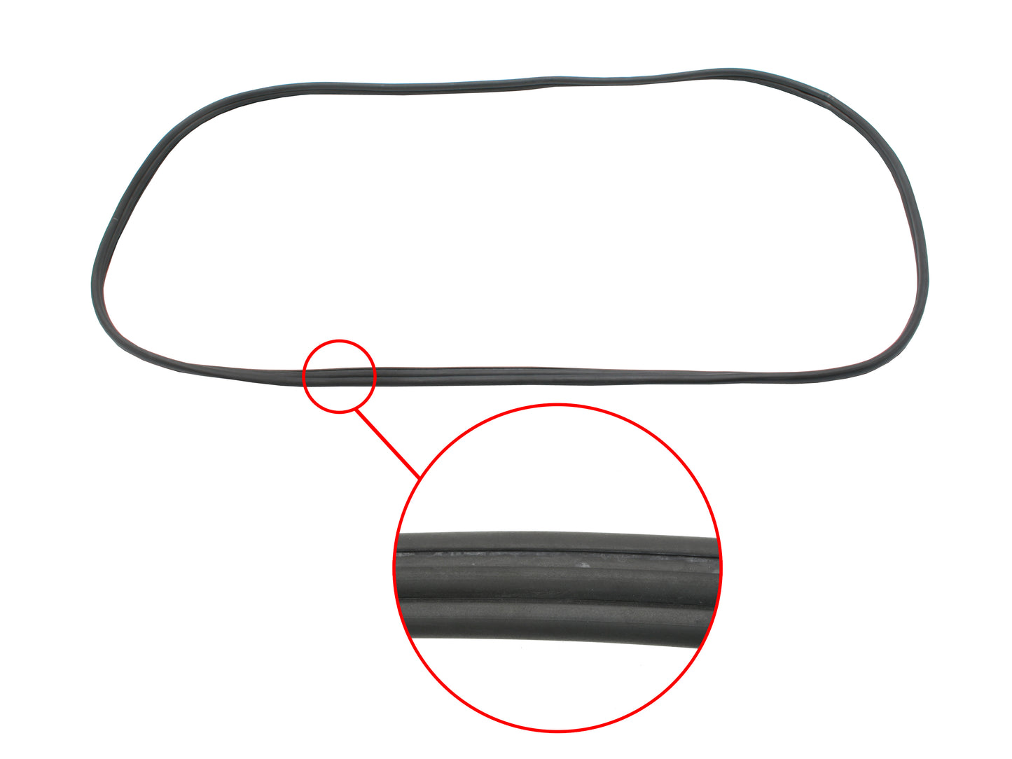 Seal Screen Rear LX UC Hatchback - WSR130