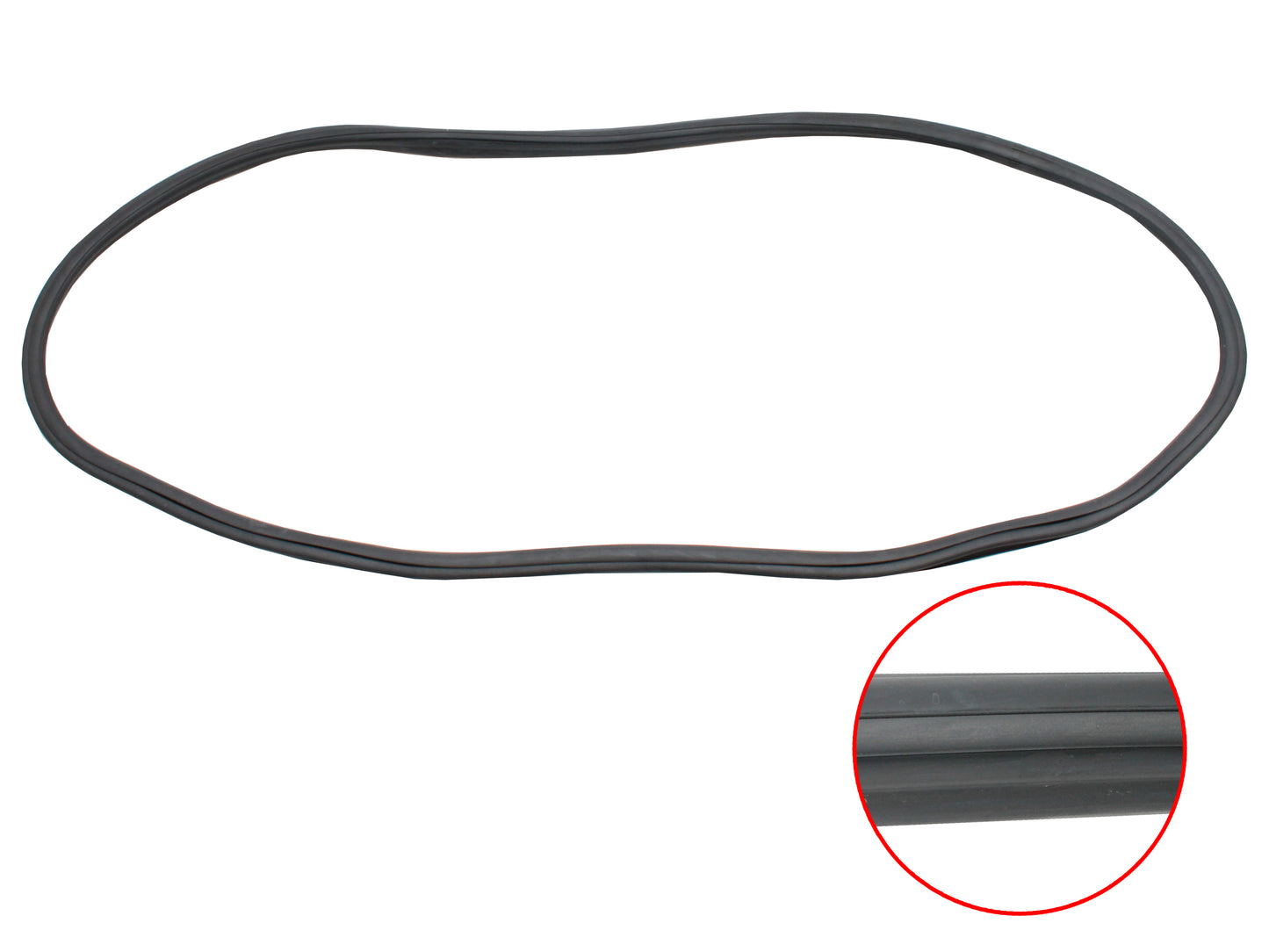 Seal Screen Rear Mk2 Zephyr Loline Consul 59-62 - WSR203